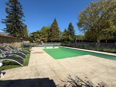 Maison briarde avec piscine - COURPALAY - 176 m2 - VENDU