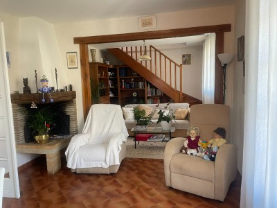 Maison , 2 chambres + bureau , garage, jardin - ROZAY EN BRIE - 90 m2 - VENDU
