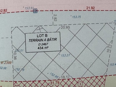 TERRAIN A VENDRE - JOUY SUR MORIN - 434 m2 - 42 000 &euro;