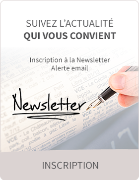 Inscription  la newsletter de l'immobilier